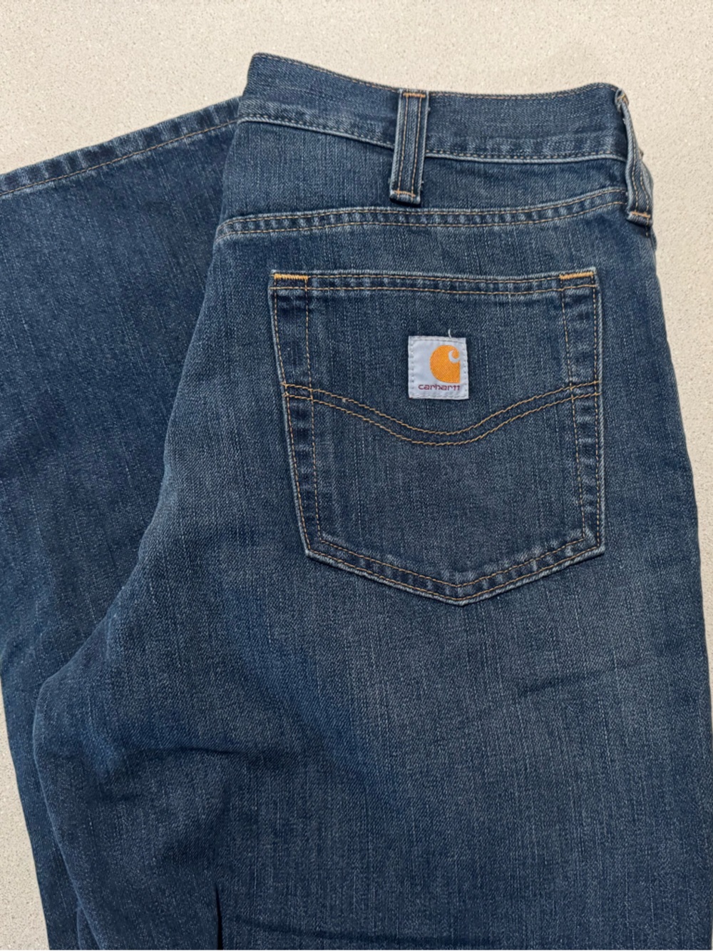 Carhartt Men's Blue Denim Jeans 34x30 NWOT